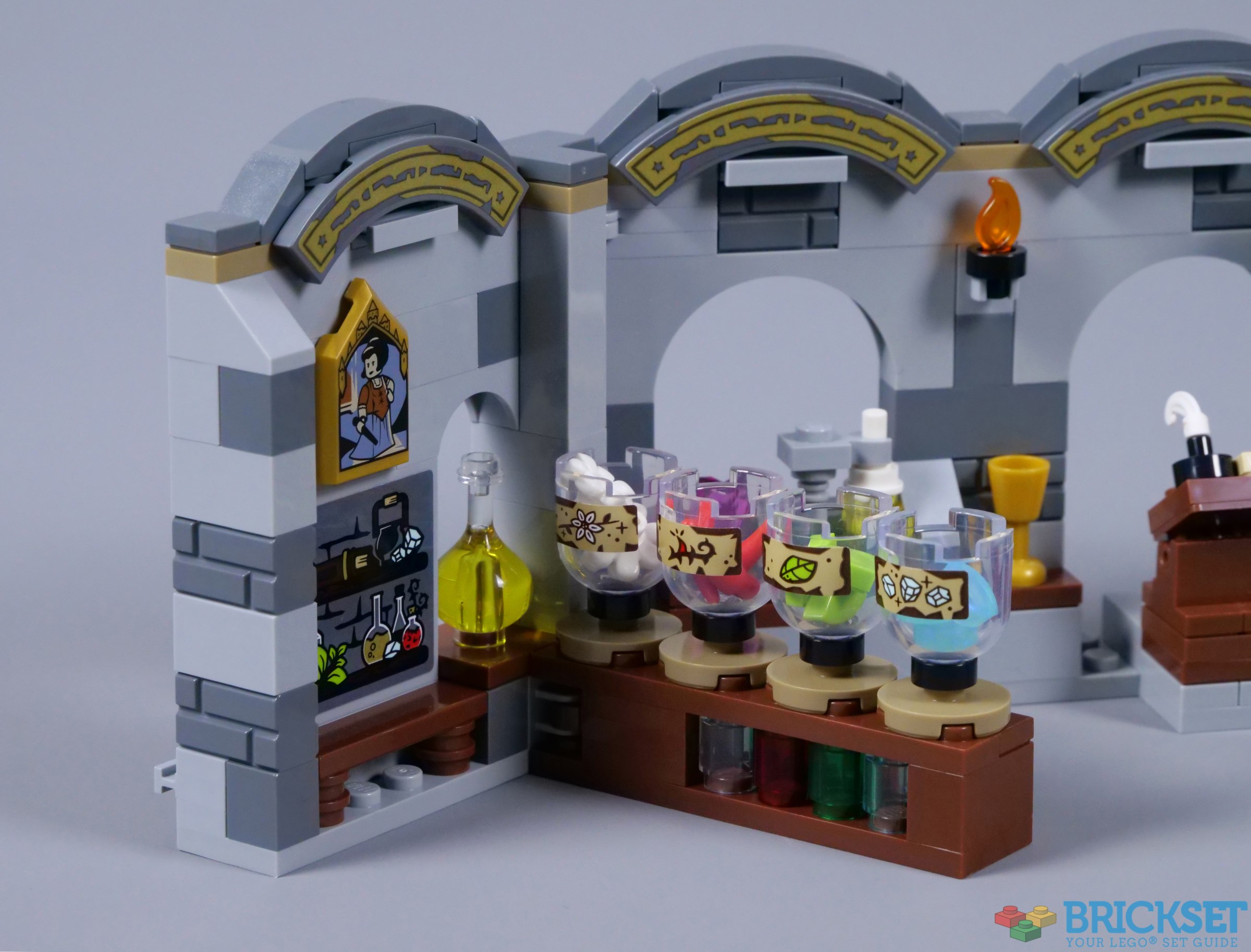 Lego harry potter potions classroom side room hotsell